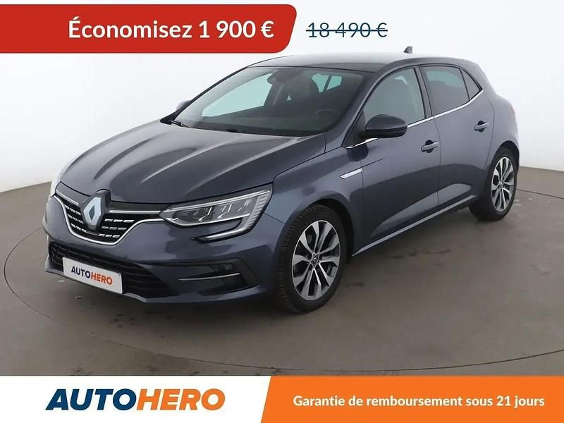 Gris Utilisé 2022 Renault Mégane IV Techno Berline | 16 590 € (Bon prix) - Image 1/2
