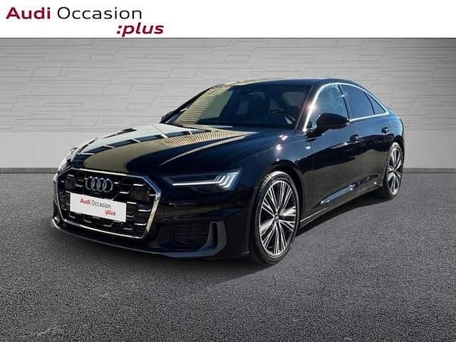Noir brillant Utilisé 2024 Audi A6 S-Line Berline | 50 995 € (Prix juste) - Image 1/4