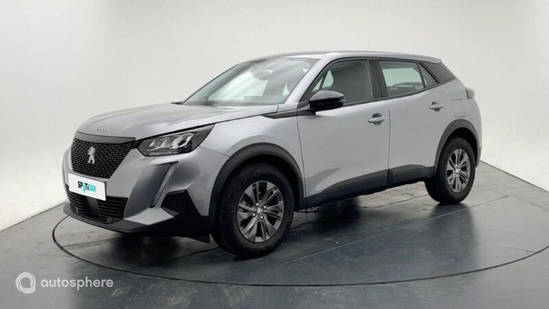 Gris Utilisé 2022 Peugeot 2008 Active SUV | 13 978 € (Prix juste) - Image 1/4