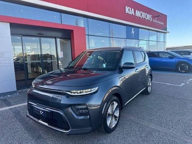 Gris Utilisé 2021 Kia Soul EV Premium SUV | 20 990 € (Prix cher) - Image 1/4