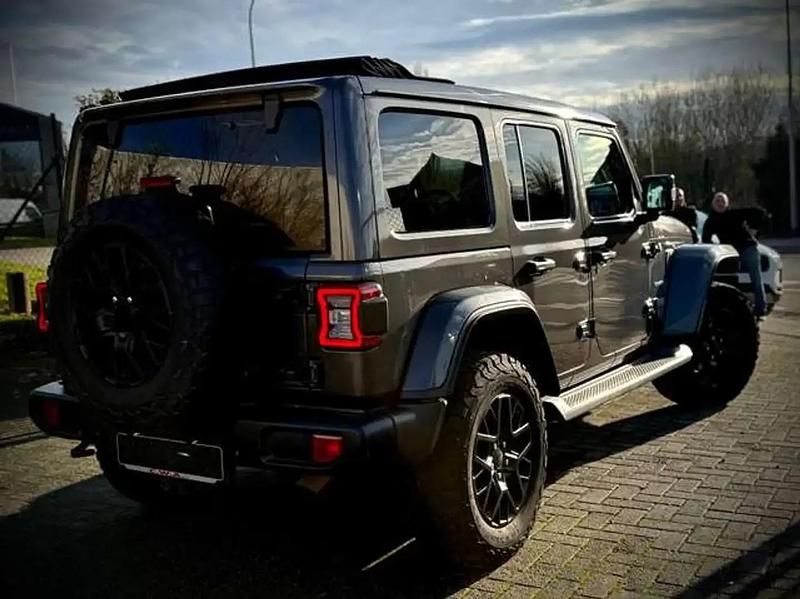 Occasion Jeep Wrangler Sahara 379 ch (278 kW) 2021 Gris SUV
