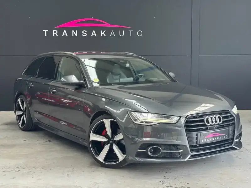 Gris Utilisé 2015 Audi A6 S-Line Break | 22 990 € (Prix assez cher) - Image 1/4