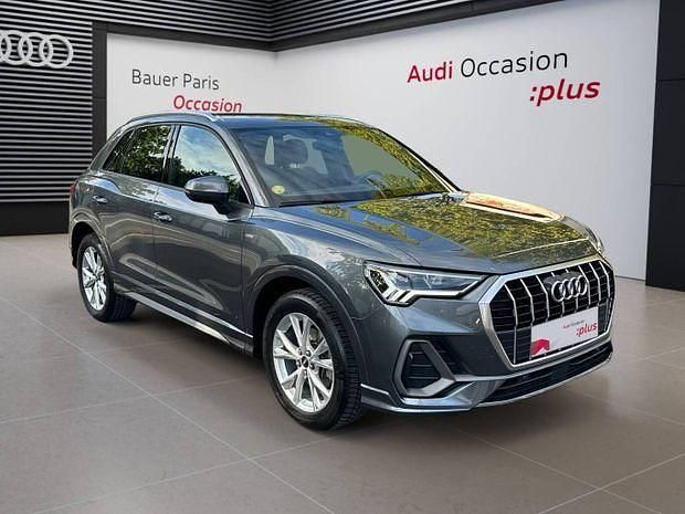 Gris daytona nacré Utilisé 2022 Audi Q3 S-Line SUV | 35 480 € (Prix juste) - Image 1/4