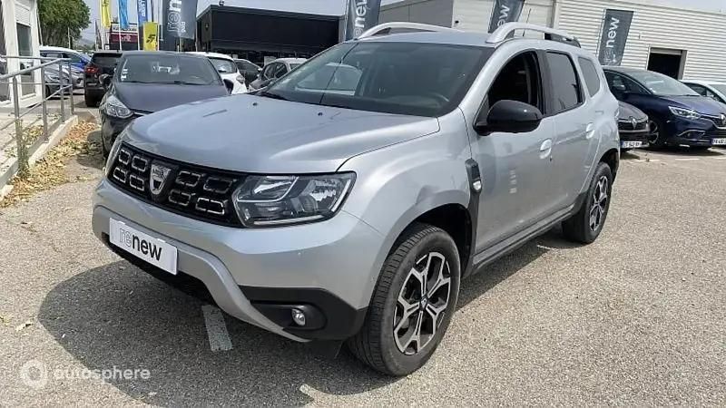 Gris Utilisé 2021 Dacia Duster SUV | 16 999 € (Prix juste) - Image 1/2