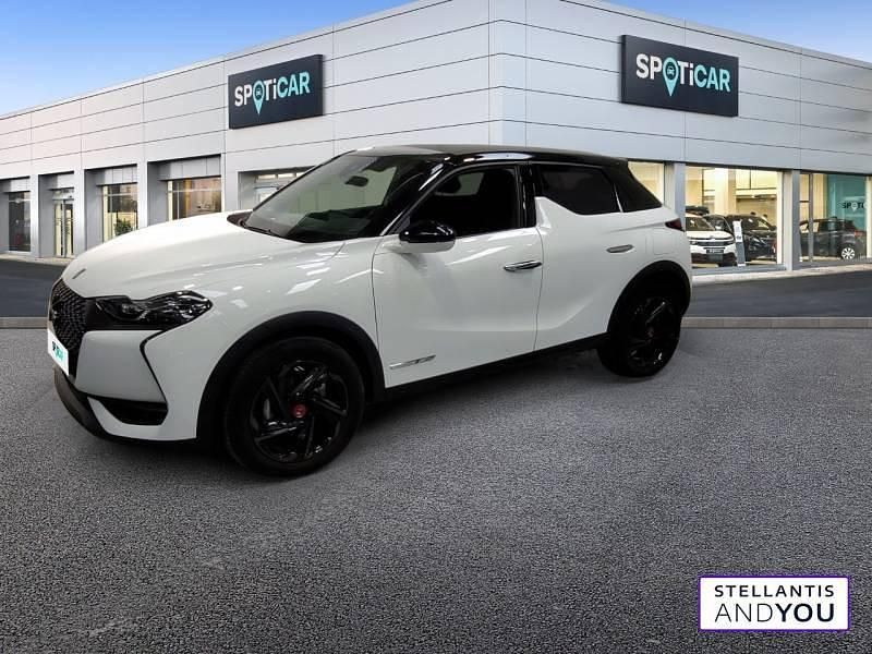 Blanc Utilisé 2022 DS Automobiles DS3 Crossback Performance Line Plus SUV | 21 290 € (Prix juste) - Image 1/4
