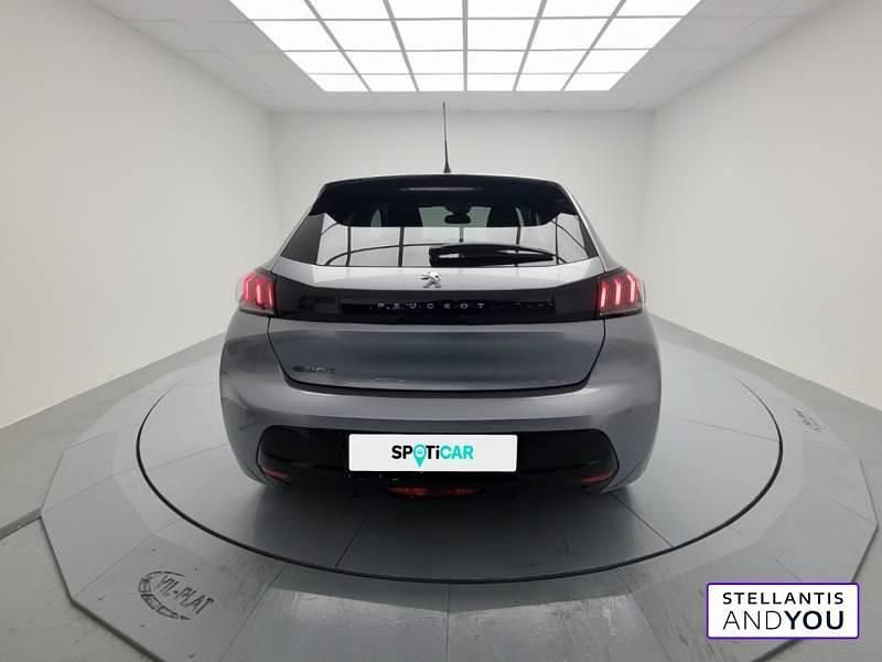 Occasion Peugeot e-208 Allure 100 kW (136 ch) 2022 Gris Citadine