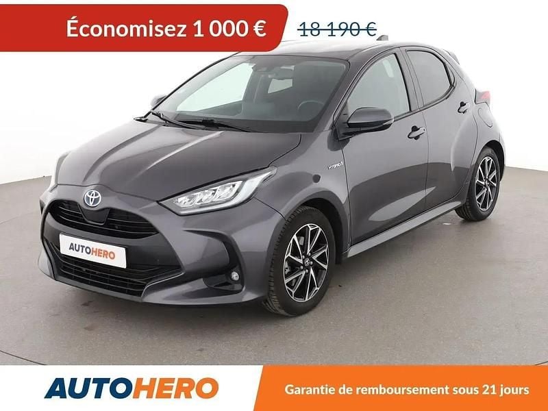 Gris Utilisé 2020 Toyota Yaris Hybrid Citadine | 17 190 € (Bon prix) - Image 1/2
