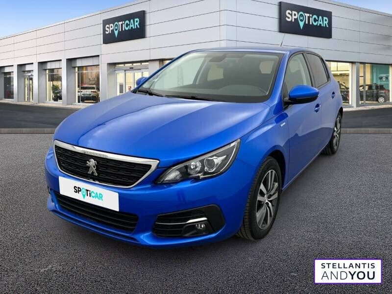 Bleu Utilisé 2021 Peugeot 308 Style Berline | 16 290 € (Super prix) - Image 1/4