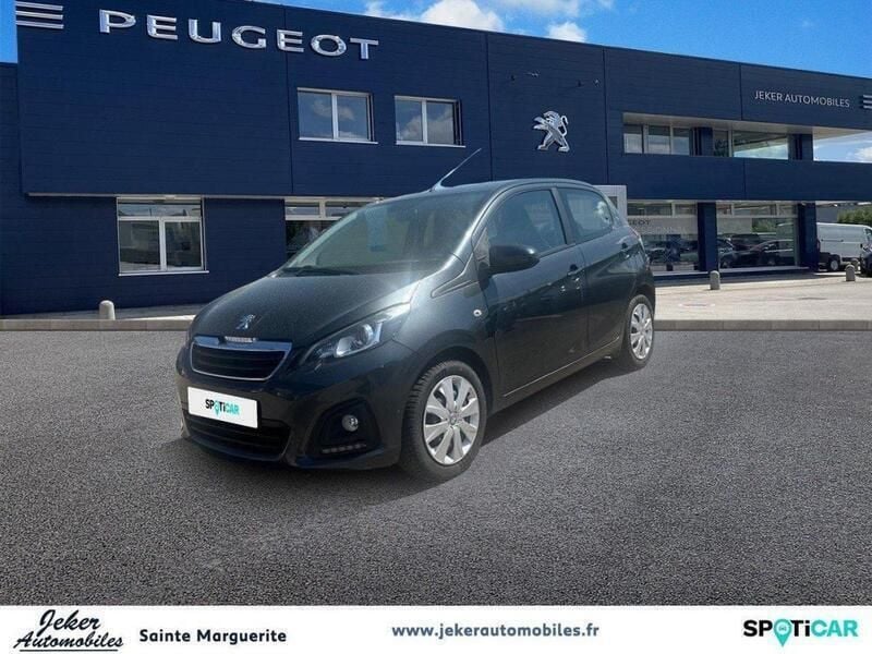 Gris Utilisé 2017 Peugeot 108 Active Citadine | 8 900 € (Prix assez cher) - Image 1/3