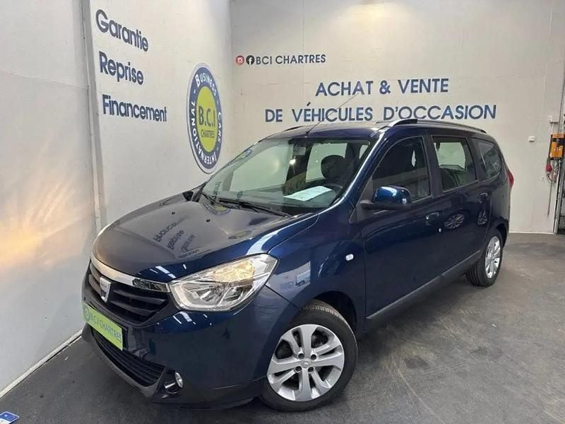 Bleu Occasion 2016 Dacia Lodgy Monospace | 8 390 € (Bon prix) - Image 1/4