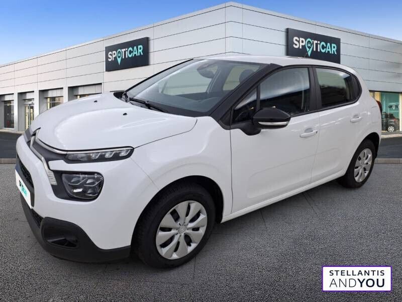 Blanc Utilisé 2022 Citroën C3 Business Class Citadine | 10 390 € (Prix juste) - Image 1/4