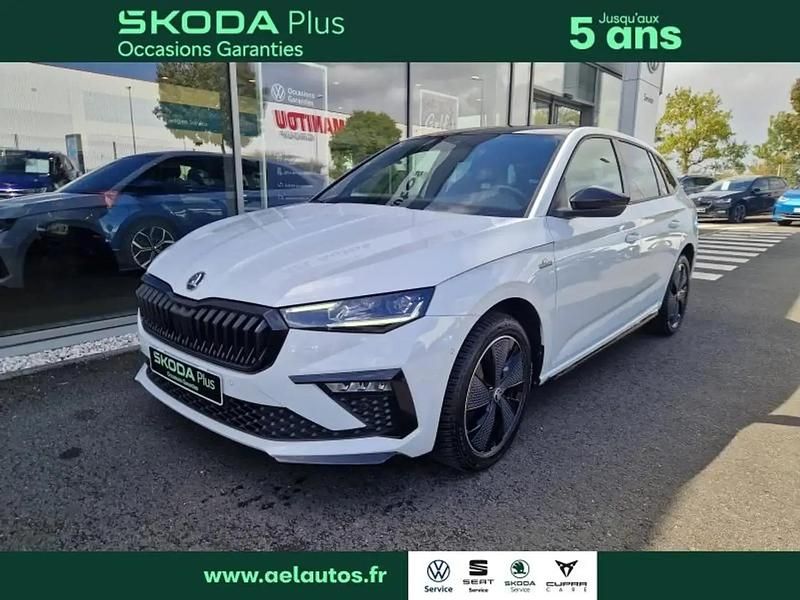 Blanc Occasion 2025 Skoda Scala Monte Carlo Citadine | 25 990 € (Prix juste) - Image 1/4