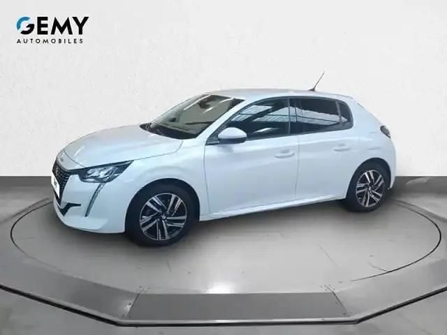 Teinte opaque blanc banquise Occasion 2021 Peugeot 208 S Citadine | 13 300 € (Prix assez cher) - Image 1/4
