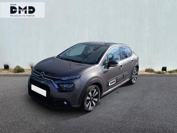 Gris Utilisé 2024 Citroën C3 PureTech Citadine | 14 590 € (Bon prix) - Image 1/4