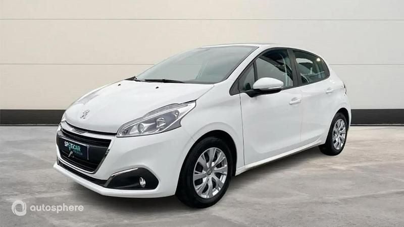Blanc Occasion 2019 Peugeot 208 Business-Line Citadine | 8 499 € (Bon prix) - Image 1/4