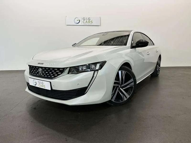 Blanc Utilisé 2019 Peugeot 508 GT-line Berline | 16 990 € (Prix assez cher) - Image 1/4