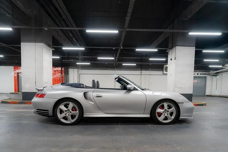 Occasion Porsche 996 Turbo 420 ch (308 kW) 2004 Argent Cabriolet