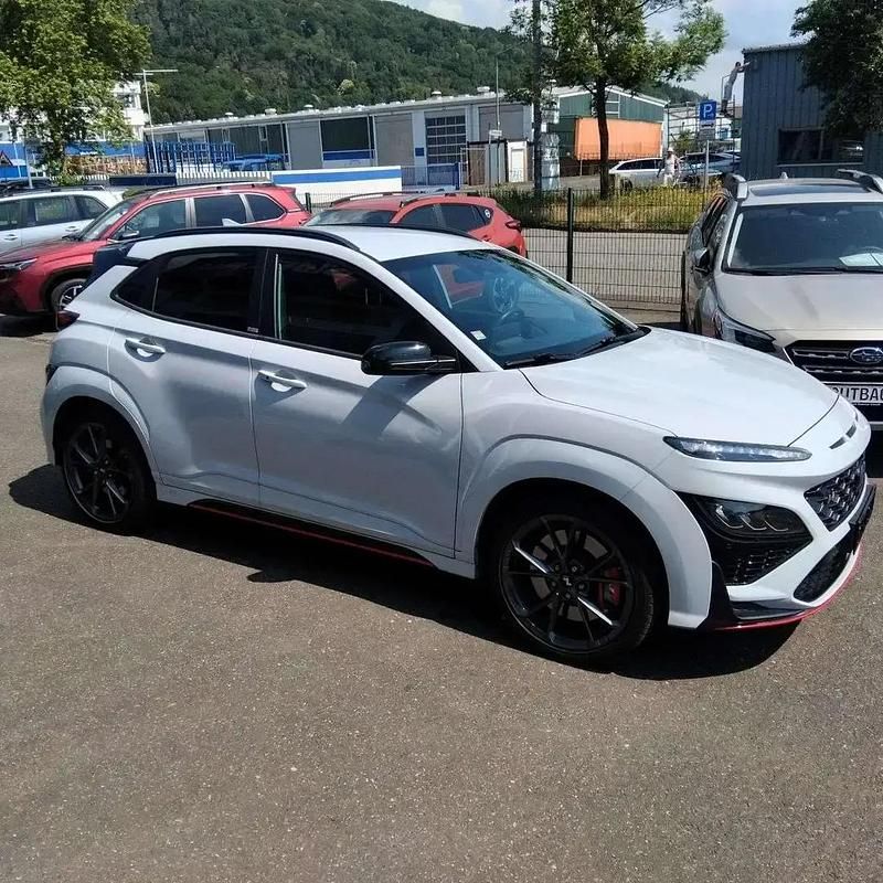 Gris Occasion 2021 Hyundai Kona N Performance SUV | 24 490 € (Prix juste) - Image 1/4