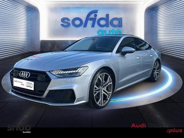 Argent fleuret métallisé Occasion 2019 Audi A7 Sportback S-Line Citadine | 39 900 € (Prix juste) - Image 1/4