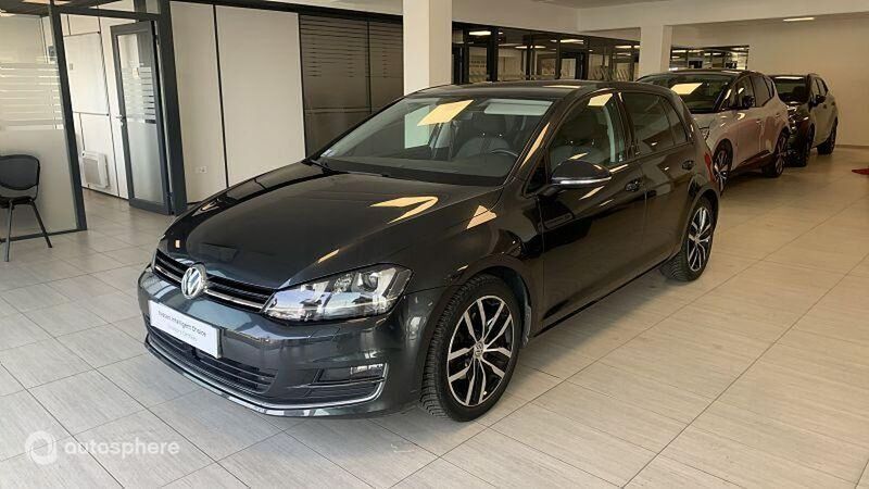 Gris Occasion 2017 VW Golf VII Match Berline | 15 999 € (Bon prix) - Image 1/4