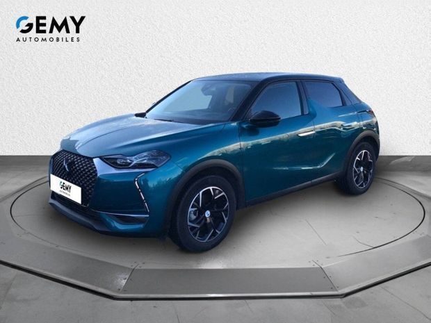 Bleu Utilisé 2022 DS Automobiles DS3 Crossback E-Tense Bastille SUV | 17 995 € (Bon prix) - Image 1/4