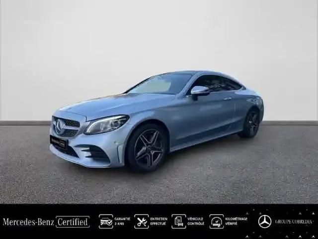 Argent hightech métallisée Occasion 2022 Mercedes 200 AMG line Coupé | 41 890 € - Image 1/4