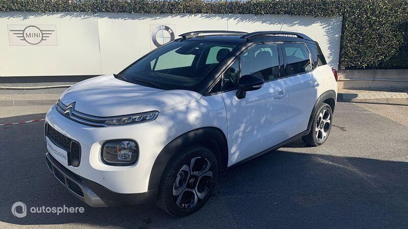 Blanc Utilisé 2020 Citroën C3 Aircross Shine SUV | 12 799 € (Prix juste) - Image 1/4