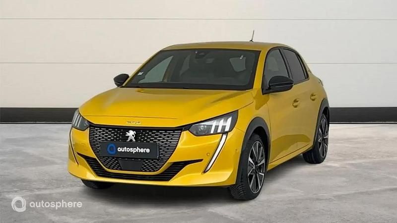 Jaune Occasion 2021 Peugeot 208 GT Citadine | 13 989 € (Prix juste) - Image 1/4
