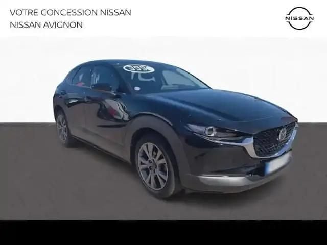 Jet black mica Utilisé 2021 Mazda CX-30 Sports-Line SUV | 23 990 € (Bon prix) - Image 1/4
