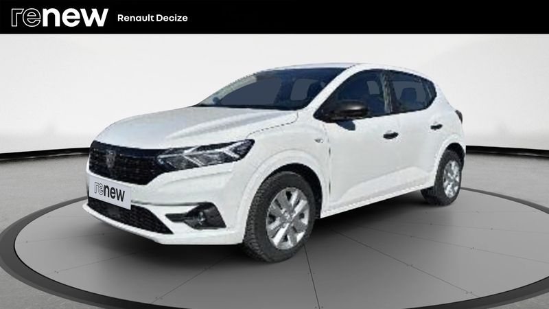 Blanc Utilisé 2021 Dacia Sandero Essentiel Citadine | 9 490 € (Super prix) - Image 1/4