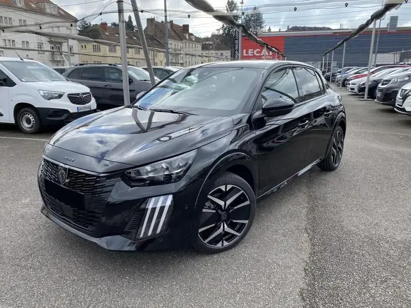 Noir Nouvelle 2025 Peugeot 208 GT Citadine | 24 890 € (Prix assez cher) - Image 1/4