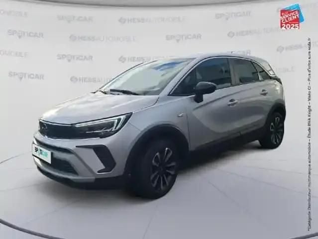 Gris Occasion 2023 Opel Crossland X Business SUV | 13 499 € (Bon prix) - Image 1/4