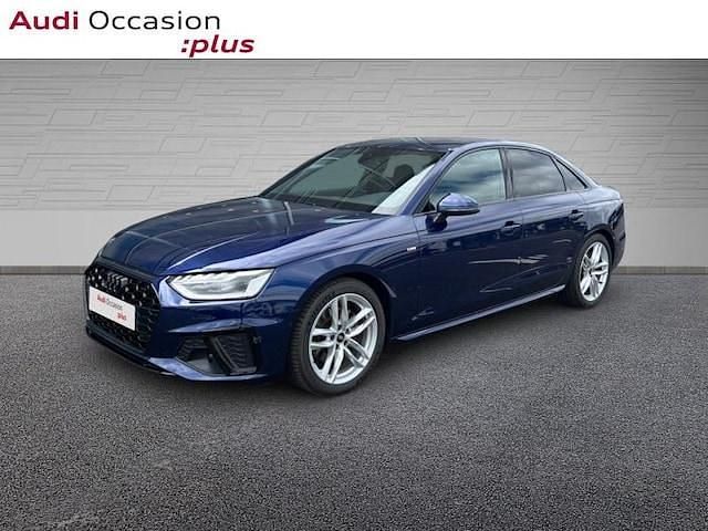 Bleu navarre métallisé Utilisé 2024 Audi A4 Competition Berline | 39 990 € - Image 1/4