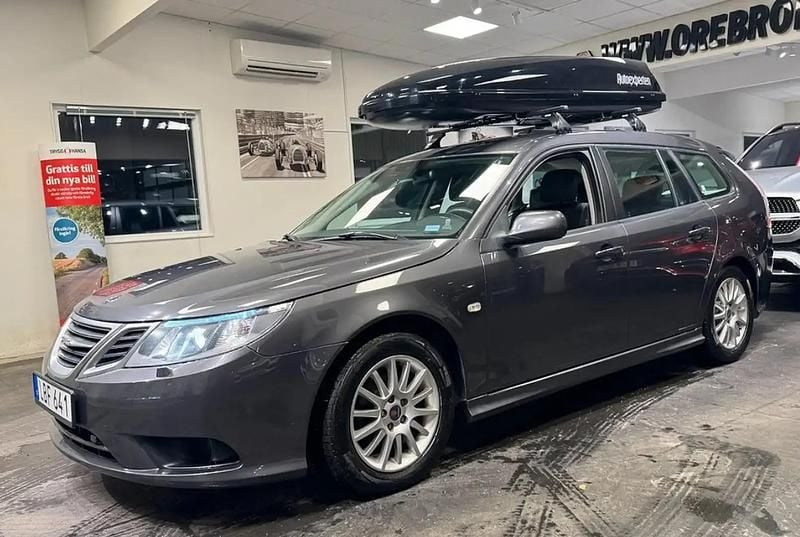 Gris Occasion 2010 Saab 9-3 Linear Citadine | 9 300 € - Image 1/4