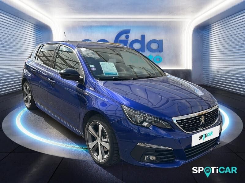 Bleu Utilisé 2018 Peugeot 308 GT-line Berline | 13 990 € (Bon prix) - Image 1/4