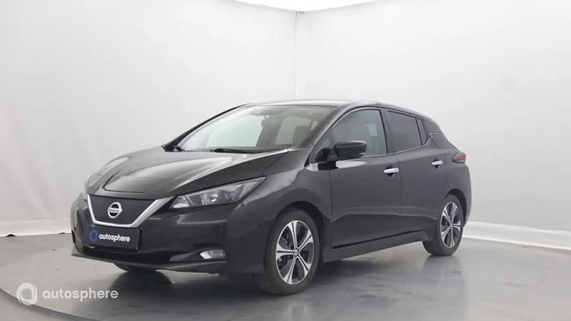 Noir Utilisé 2021 Nissan Leaf N-Connecta Citadine | 12 999 € (Bon prix) - Image 1/4