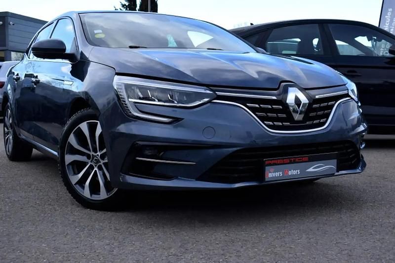 Bleu Occasion 2021 Renault Mégane IV Intens Berline | 12 400 € (Prix juste) - Image 1/4