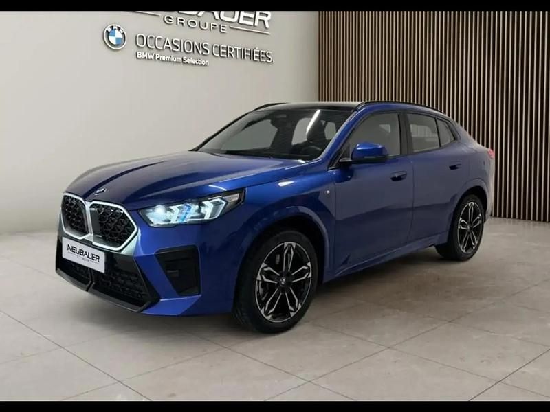 Bleu Occasion 2025 BMW X2 M Sport SUV | 46 500 € (Prix juste) - Image 1/4