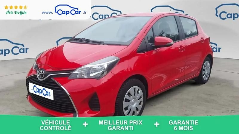 Rouge Utilisé 2017 Toyota Yaris Citadine | 10 990 € (Super prix) - Image 1/4