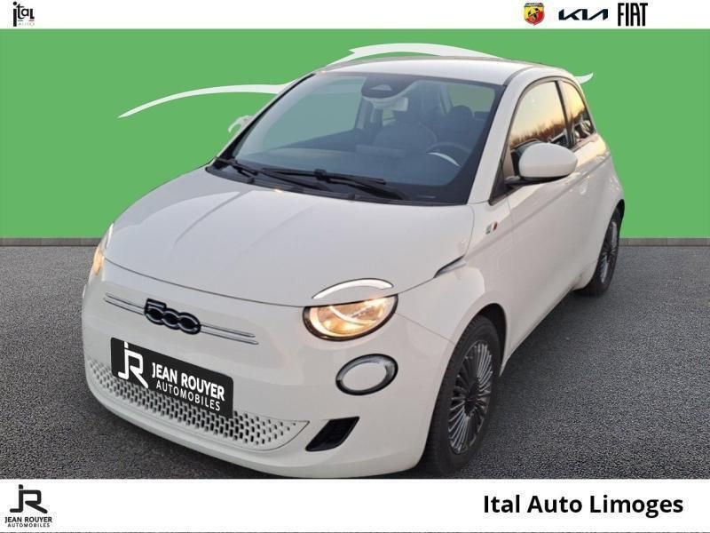 Blanc Utilisé 2023 Fiat 500e Berline | 15 490 € (Super prix) - Image 1/4