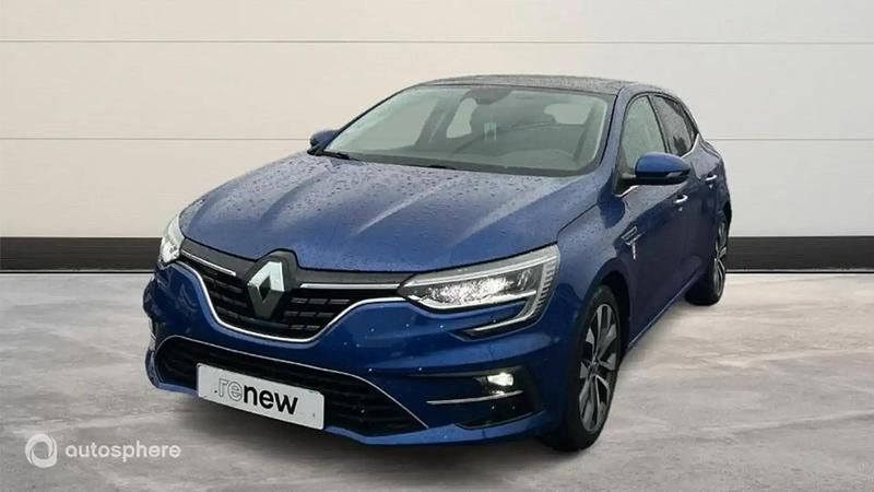 Bleu Occasion 2020 Renault Mégane IV Intens Berline | 17 299 € (Prix juste) - Image 1/4