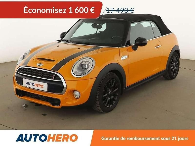 Occasion Mini Cooper S Cabriolet Chili 192 ch (141 kW) 2016 Orange Cabriolet