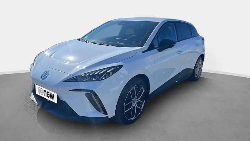 Blanc Utilisé 2023 MG MG4 EV Luxury Citadine | 21 499 € (Prix juste) - Image 1/4