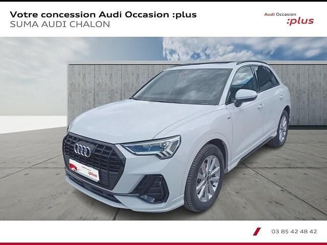 Blanc glacier métallisé Occasion 2024 Audi Q3 S-Line SUV | 42 990 € (Prix juste) - Image 1/4