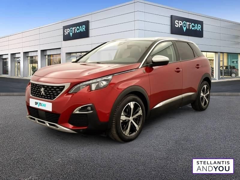 Rouge Utilisé 2018 Peugeot 3008 Crossway | 17 490 € (Prix juste) - Image 1/4