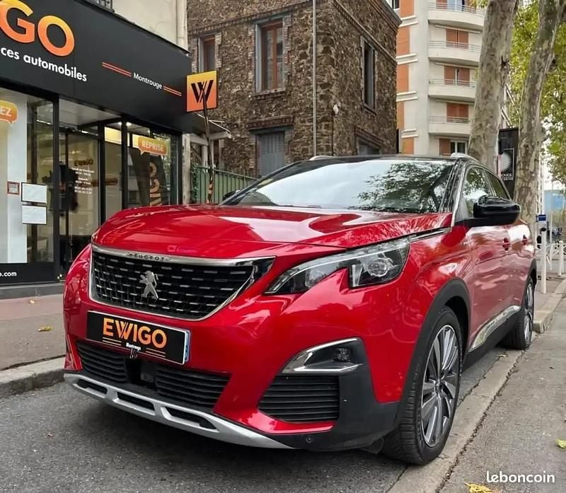 Rouge Utilisé 2020 Peugeot 3008 GTi Monospace | 19 990 € (Prix juste) - Image 1/4