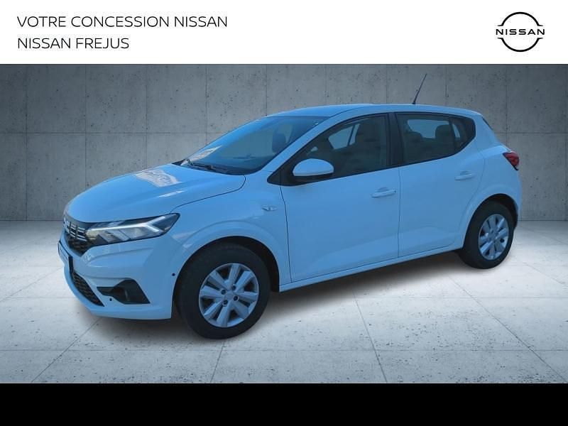 Blanc Utilisé 2024 Dacia Sandero Expression Berline | 14 990 € (Prix juste) - Image 1/4