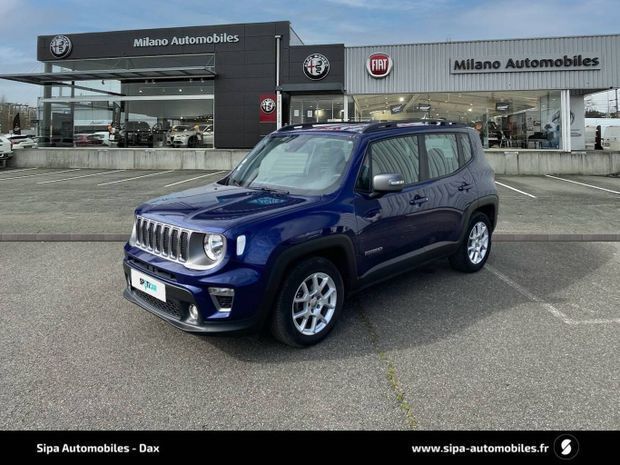 Bleu Utilisé 2021 Jeep Renegade Limited SUV | 18 990 € (Prix juste) - Image 1/4