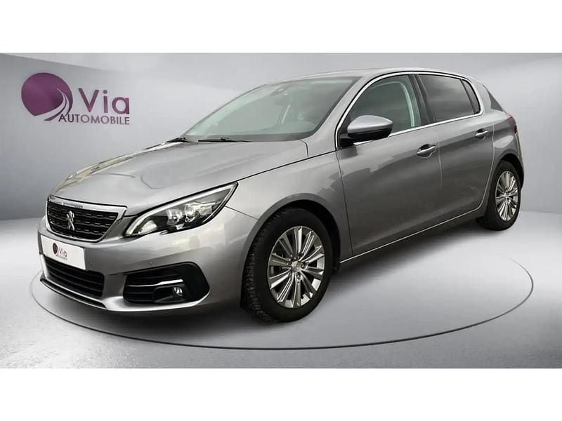 Gris Occasion 2017 Peugeot 308 Allure Berline | 13 790 € (Bon prix) - Image 1/4