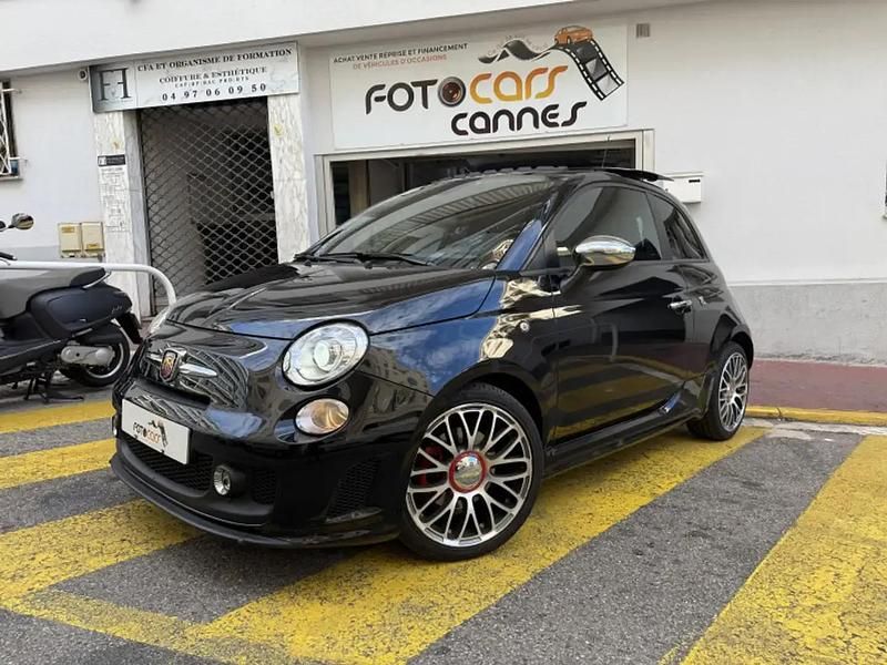Noir Occasion 2012 Abarth 500 Berline | 11 900 € - Image 1/4